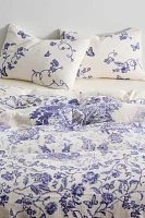 Bunny Toile Patterned Cotton Gauze Duvet Cover