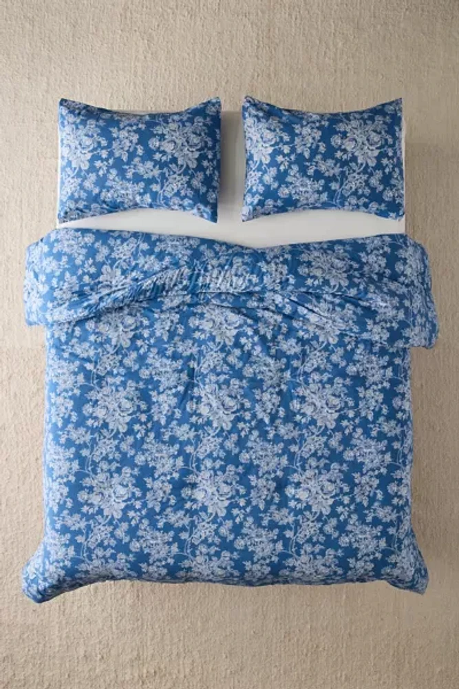 Toile Patterned Comforter Set