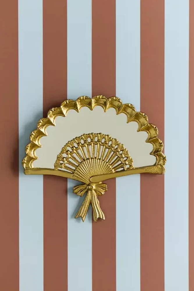 Regency Fan Shaped Wall Mirror