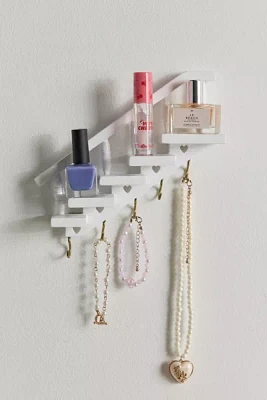 Staircase Wall-Mounted Jewelry Stand