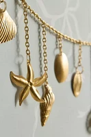 Gold Shell Garland Wall Hanging