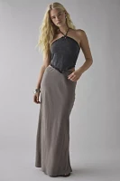Kimchi Blue Mya Y-Neck Halter Crop Top