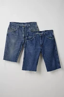 ReMADE By UO Wrangler Slouch Denim Jort