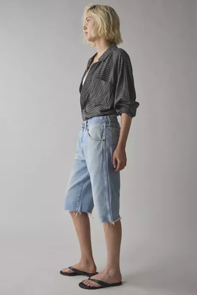 ReMADE By UO Wrangler Slouch Denim Jort