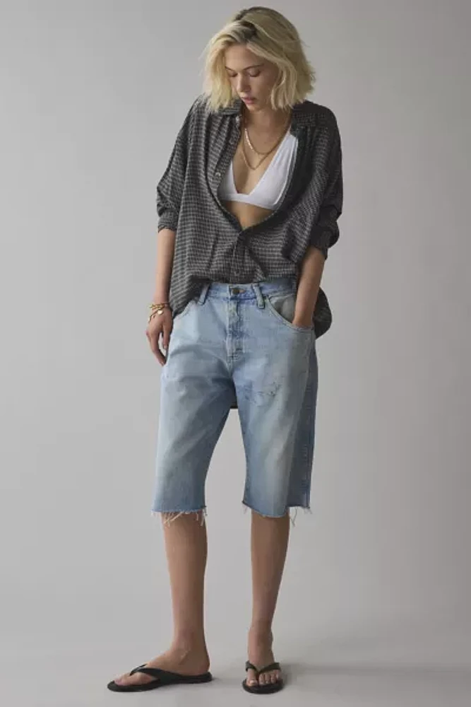 ReMADE By UO Wrangler Slouch Denim Jort
