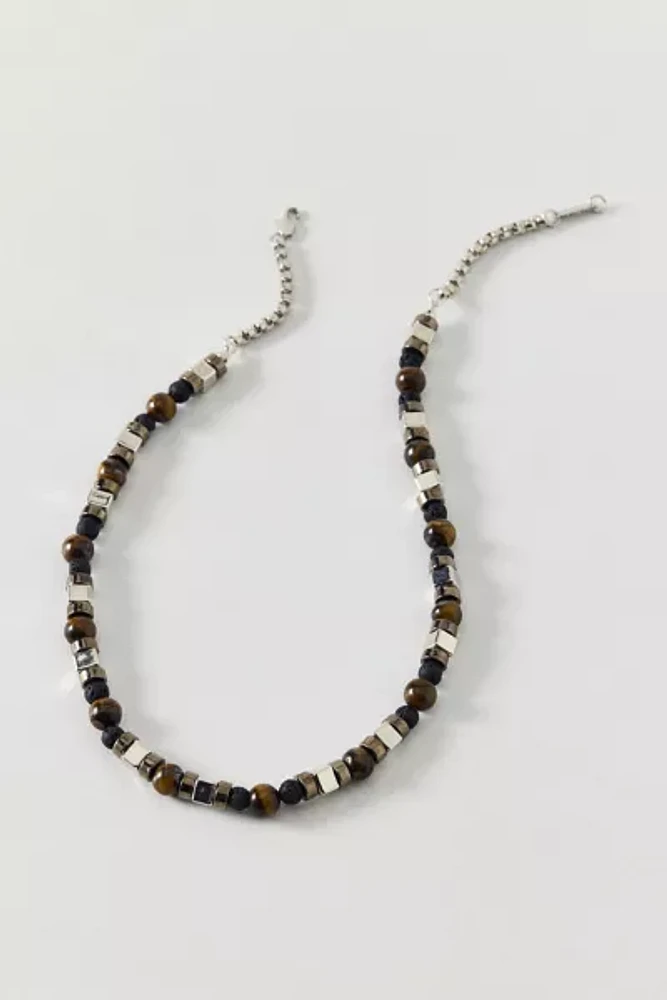 Tigers Eye Beaded Necklace