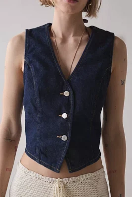 BDG Michelle V-Neck Denim Vest Top