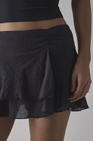 Kimchi Blue Ivy Tiered Ruffle Low-Rise Mini Skort