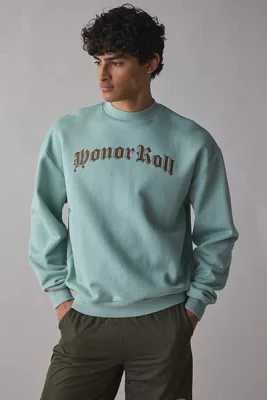 Students Golf The List Graphic Crew Neck Sweatshirt