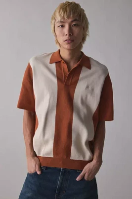 Students Golf Browne Short Sleeve Polo Sweater