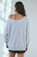 West Coast Champions Oversized Off-The-Shoulder Sweatshirt