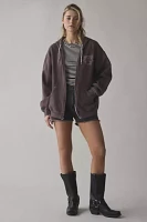 Project Social T Angel Wing Graphic Zip-Up Hoodie Sweatshirt