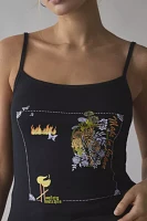 Future State Hell Cat Graphic Cropped Cami