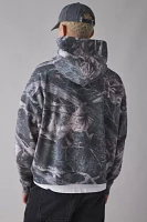 Washed Tree Camo Hoodie Sweatshirt
