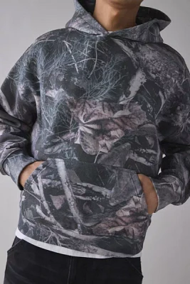 Washed Tree Camo Hoodie Sweatshirt