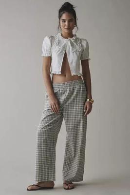 ReMADE By UO Remnants Check Gingham Pull-On Pant
