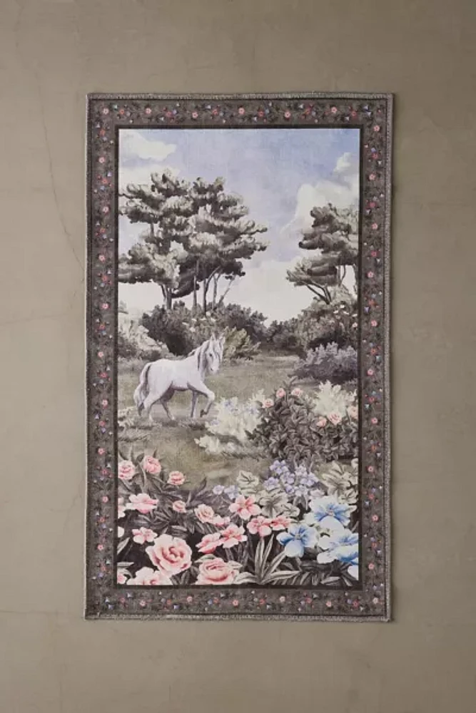 Rora Landscape Washable Printed Rug