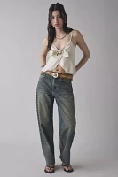 ReMADE By UO Made LA EcoVero™ Linen Tie-Front Tank Top