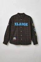 XLARGE Patched Flannel Long Sleeve Shirt