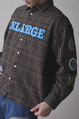 XLARGE Plaid Long Sleeve Shirt