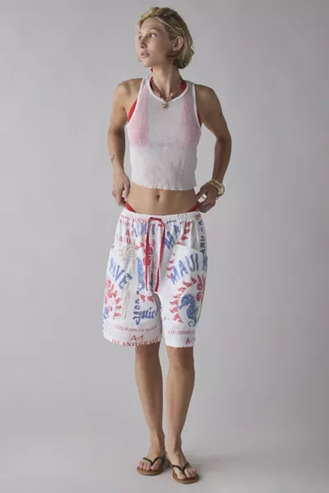 BDG Bradley Baggy Longline Cotton Short