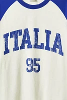 Italia Graphic Raglan Tee