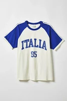 Italia Graphic Raglan Tee