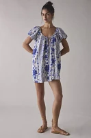 Out From Under Amara Cotton-Blend Slip Mini Dress