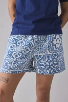 UO Printed Vacation Pull-On Short