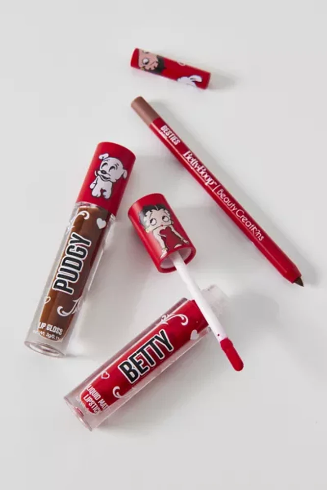 Beauty Creations X Betty Boop Besitos Lip Trio Set