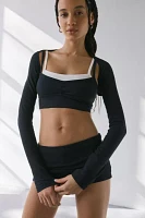 Out From Under Bec Long Sleeve Shrug Top