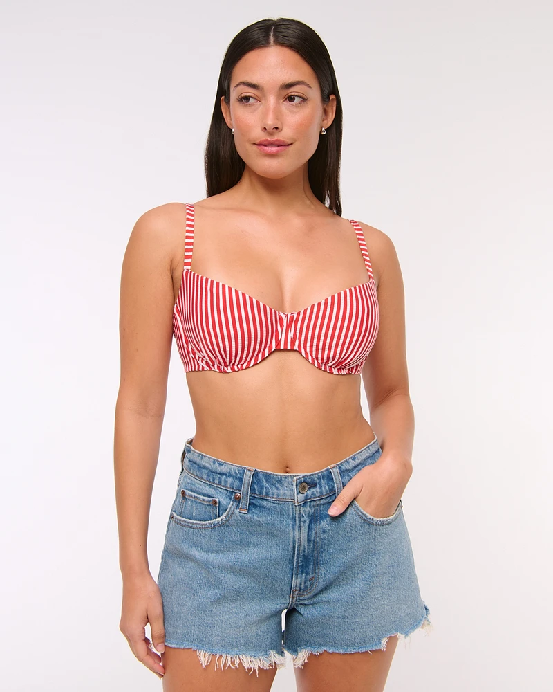 Curve Love Balconette Underwire Bikini Top