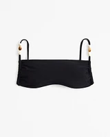 Straight Neck Bralette Swim Top