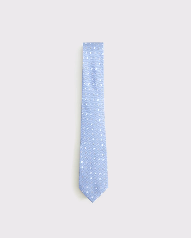 The A&F Collins Navy Stripe Tie