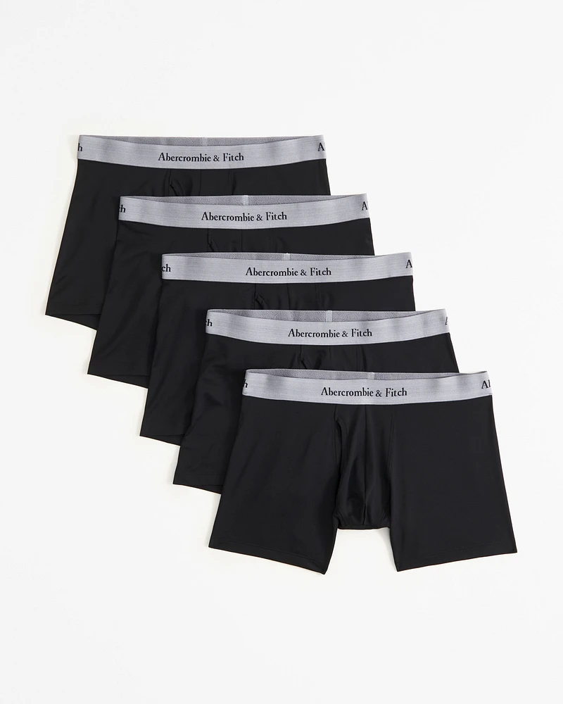 5" 5-Pack A&F Performance Boxer Briefs