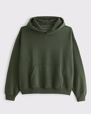 Essential Cropped Popover Hoodie