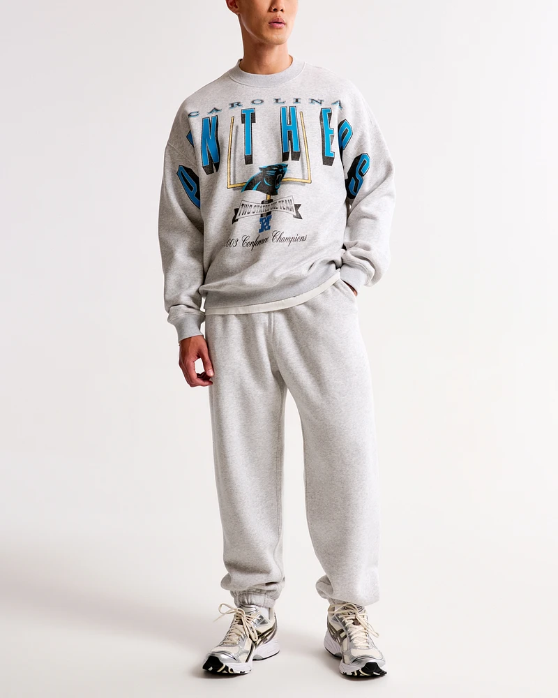 Carolina Panthers Graphic Crew Sweatshirt