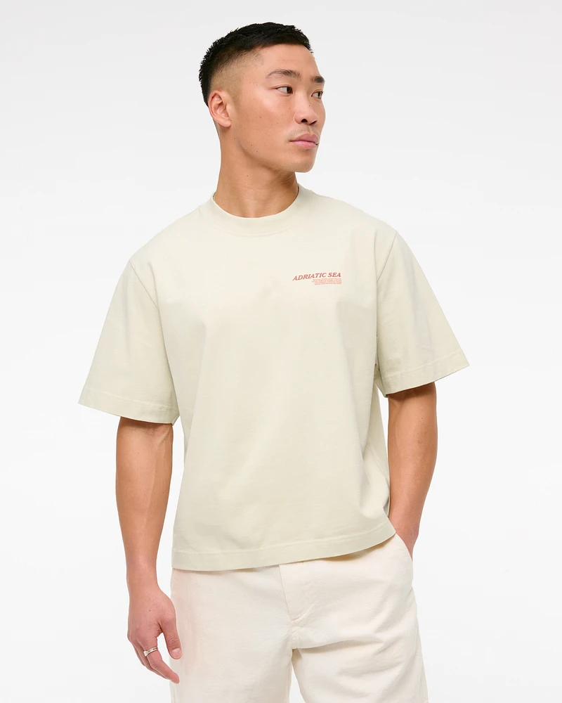 Premium Heavyweight Cropped Thailand Graphic Tee