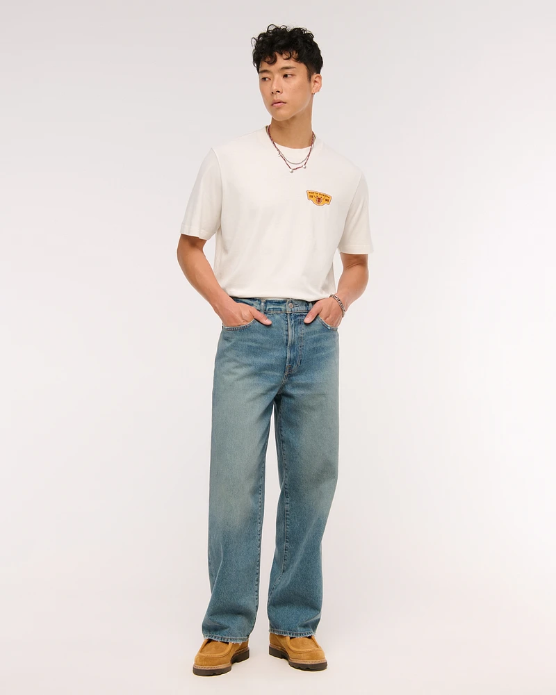 Patches Vintage-Inspired Graphic Tee