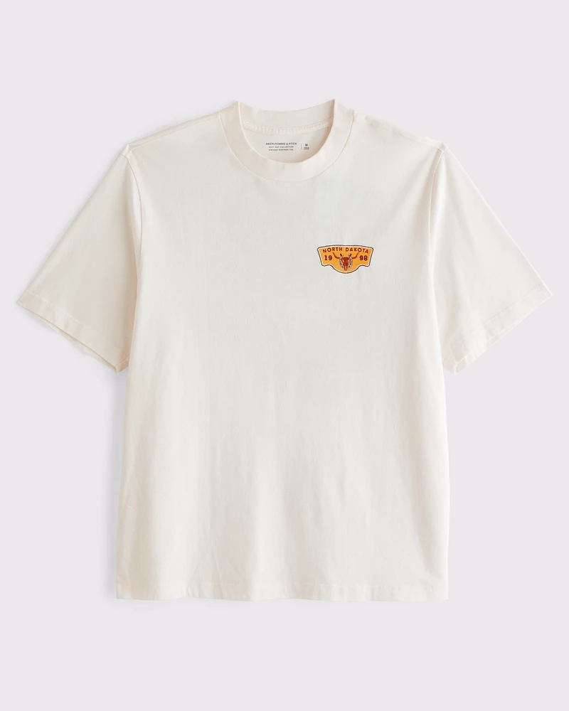 Patches Vintage-Inspired Graphic Tee