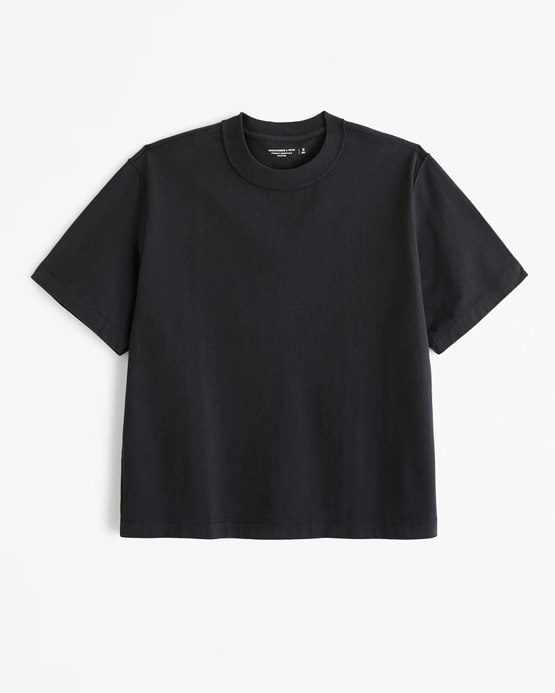 Premium Heavyweight Cropped Tee