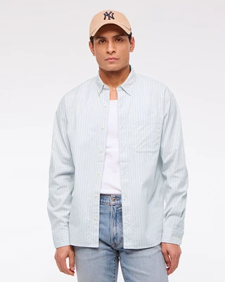 Poplin Button-Up Shirt