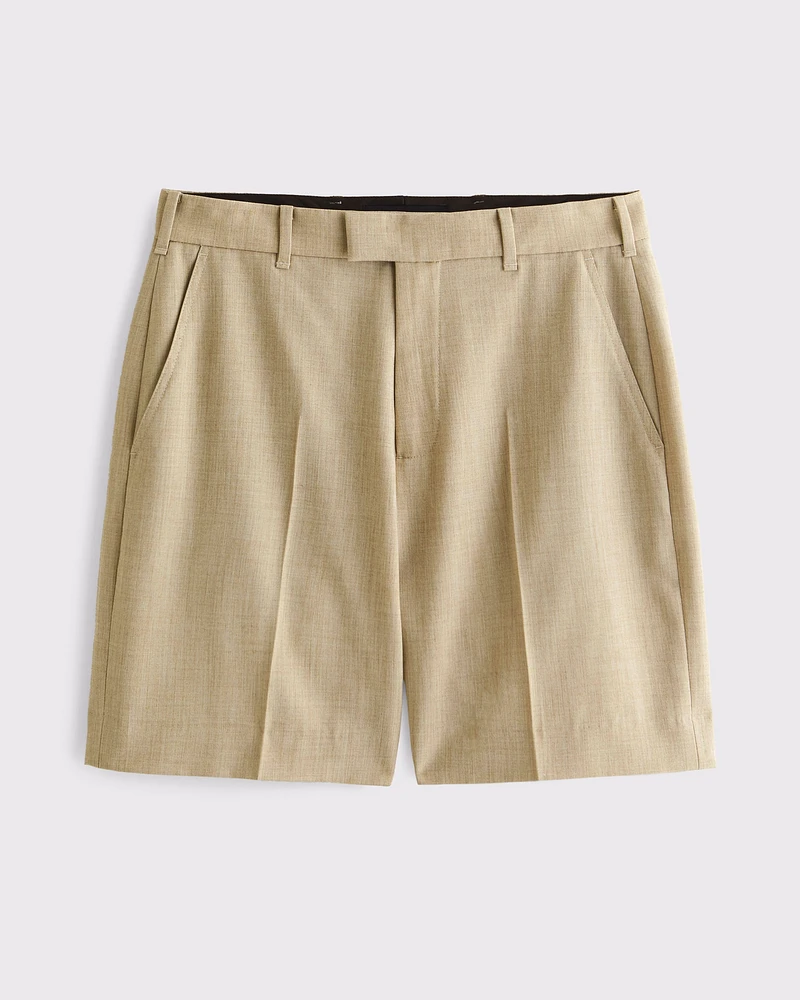 The A&F Collins Linen-Blend Suit Short