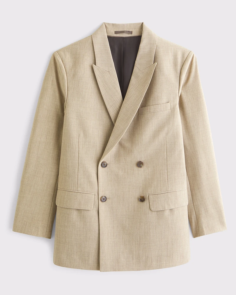 The A&F Collins Tailored Double-Breasted Blazer