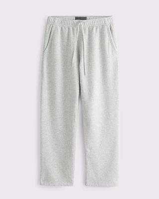 Essential Straight Open-Hem Sweatpant