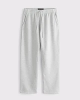 Essential Straight Open-Hem Sweatpant