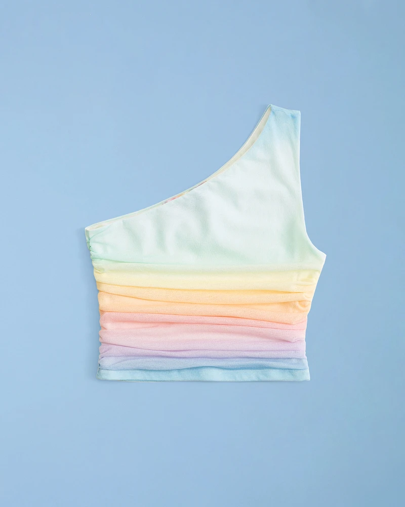 Pride Mesh Asymmetrical Top