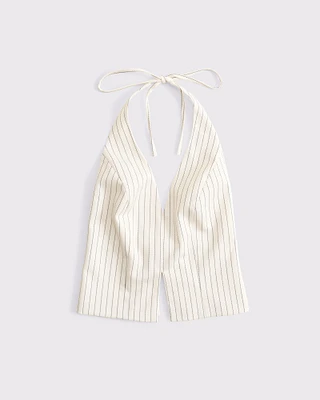 Tailored Halter Vest