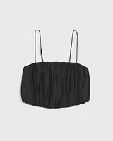 Cropped Bubble Hem Cami