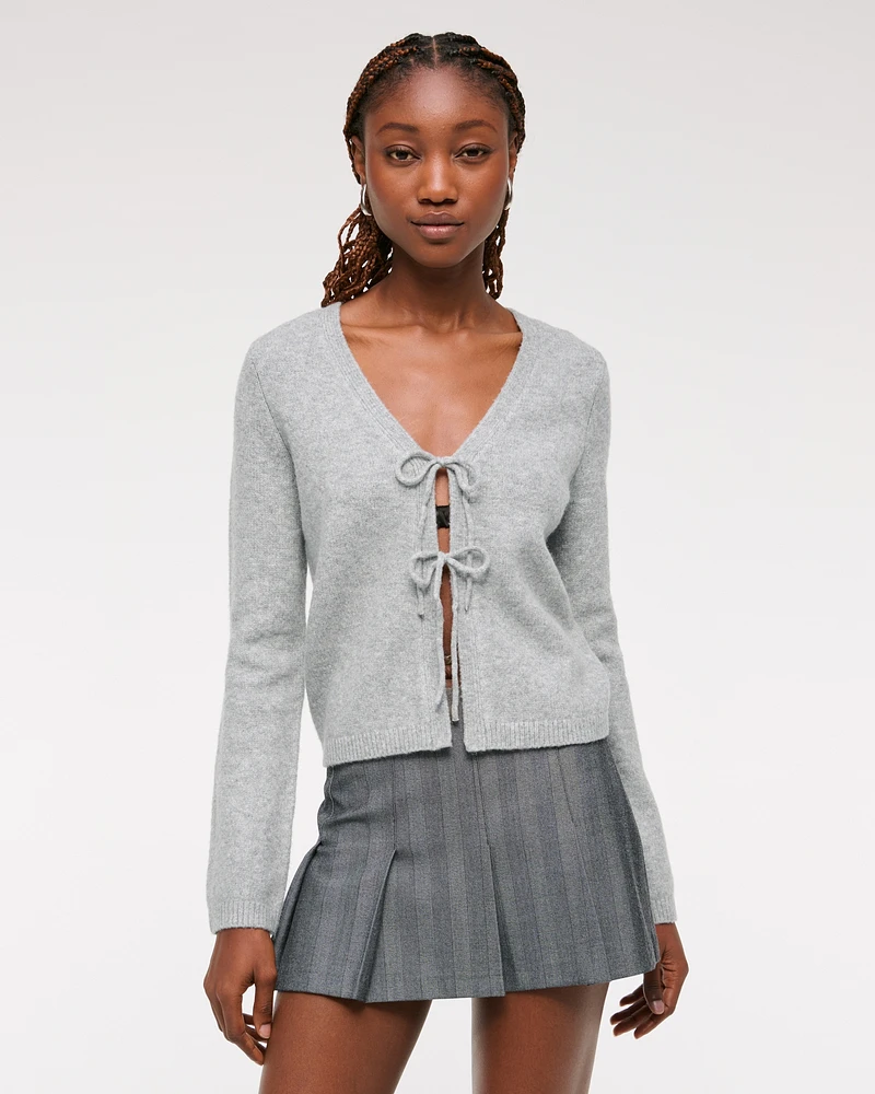 Tie-Front Cardigan